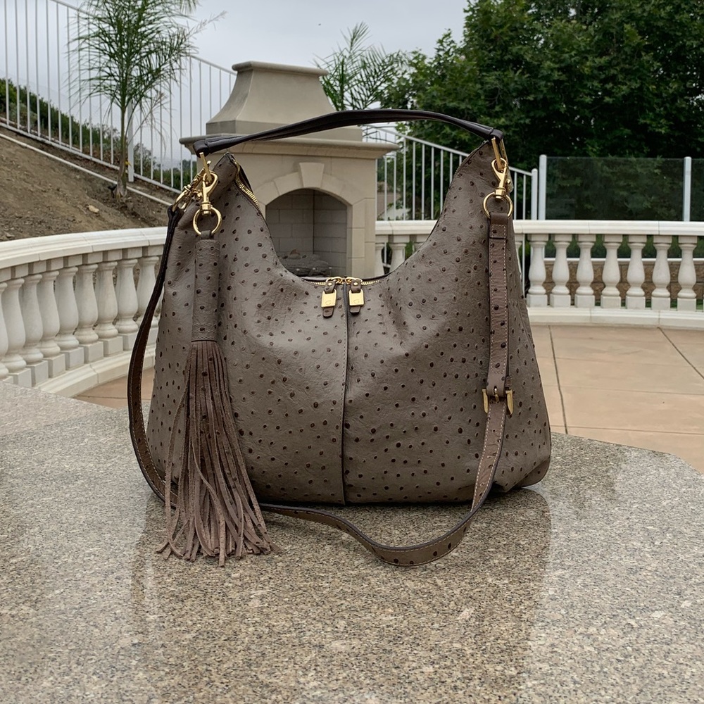 🔥🔥🔥HOT EUC STUNNING GILI ITALIAN LEATHER HOBO - Picture 4 of 12